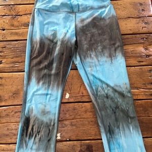 Vogo tie died 3/4 length workout pants